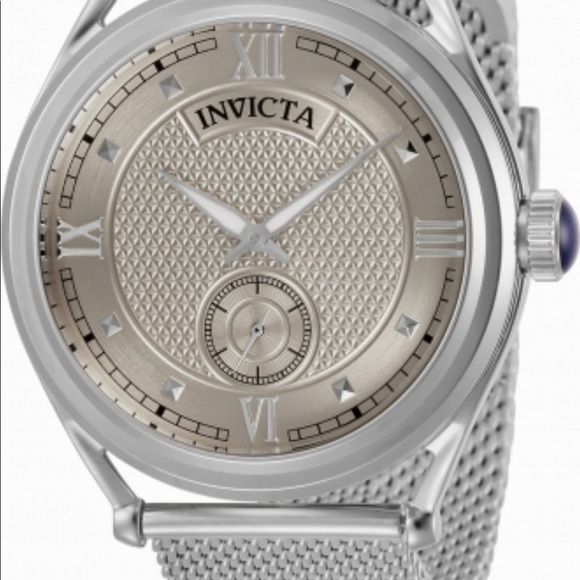 Preowned invicta vintage men stainless adjustable watch